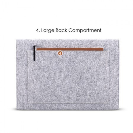 13" Premium Felt Laptop Macbook Sleeve 05